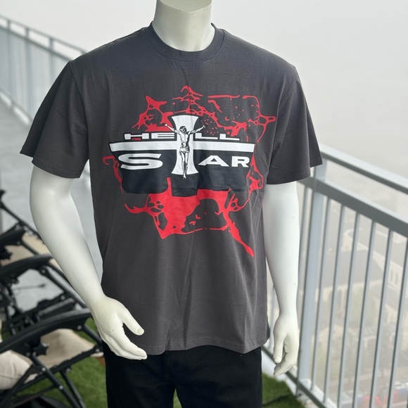 Men’s 3 Pcs Bundle Hell Star T shirts Medium - Picture 5 of 6